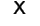 X